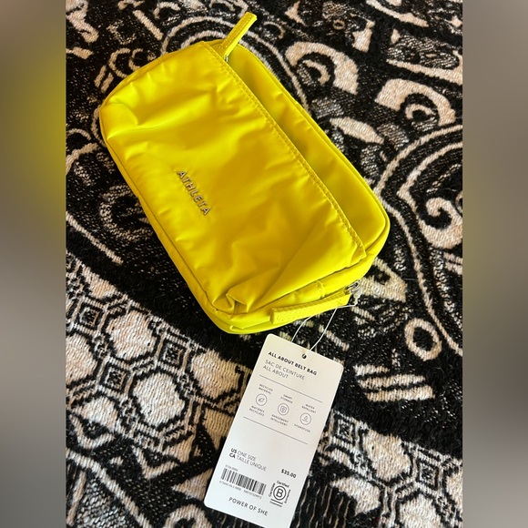 Athleta fanny pack! Neon! Highlighter - Picture 2 of 3